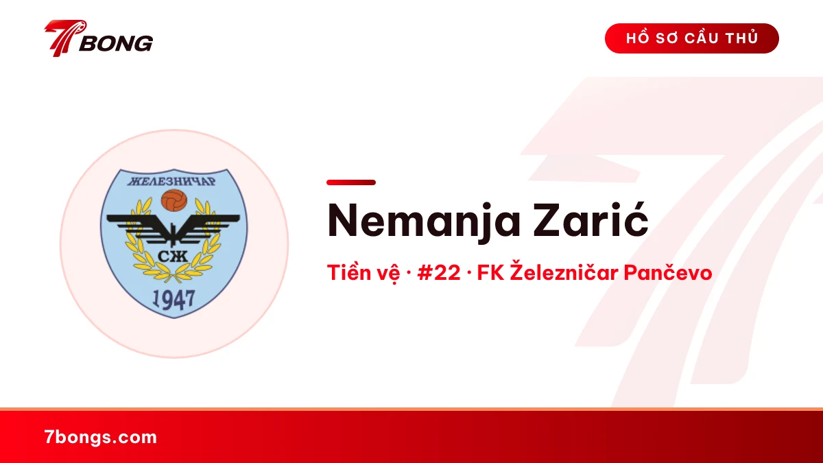 Nemanja Zarić — FK Železničar Pančevo