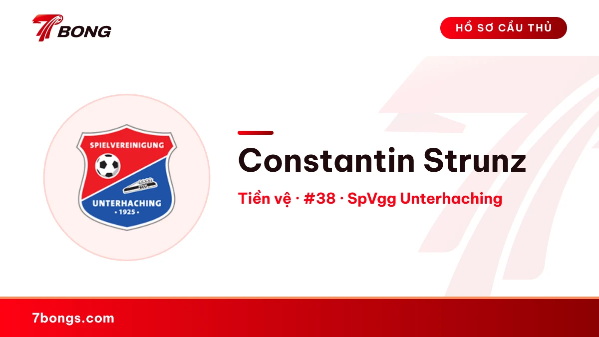 Constantin Strunz — SpVgg Unterhaching