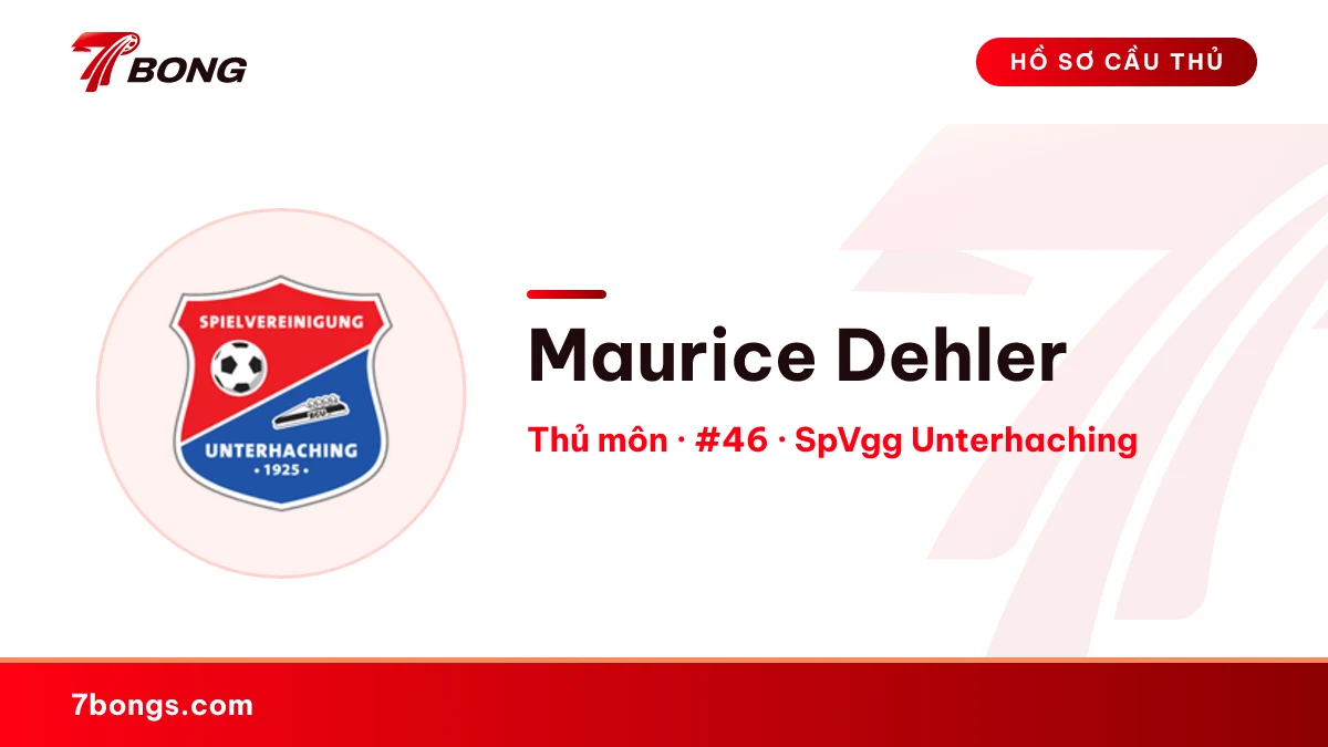 Maurice Dehler — SpVgg Unterhaching