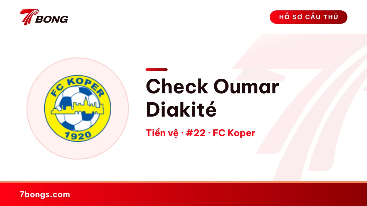 Check Oumar Diakité — FC Koper