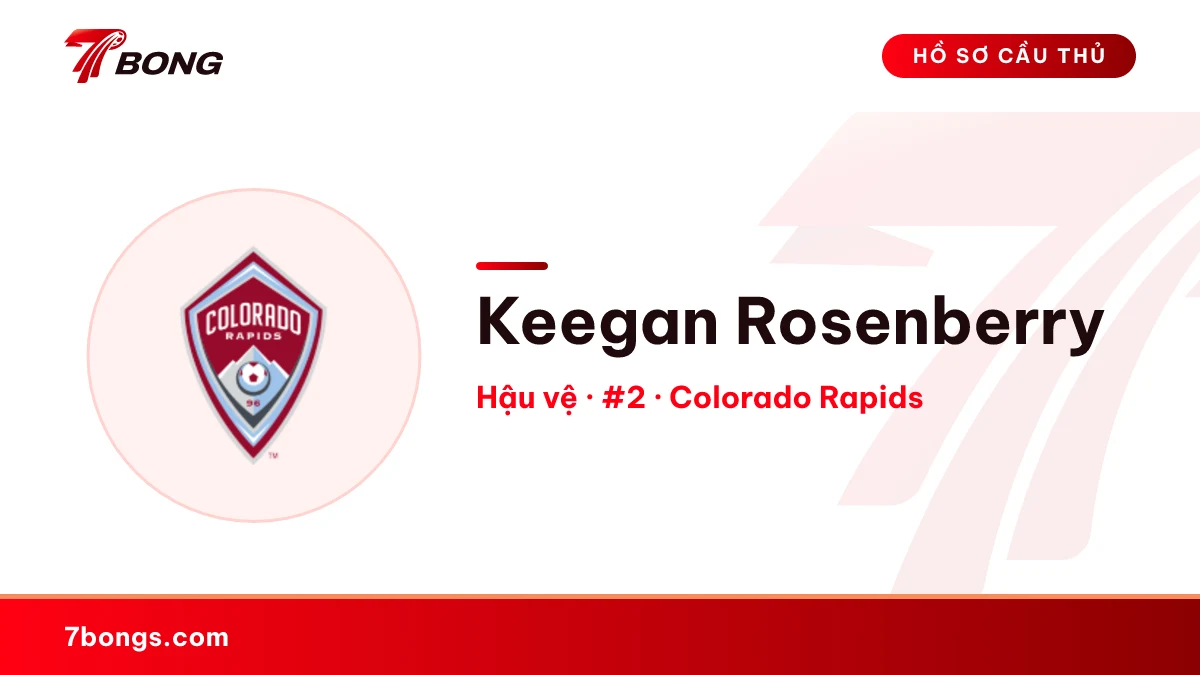 Keegan Rosenberry — Colorado Rapids