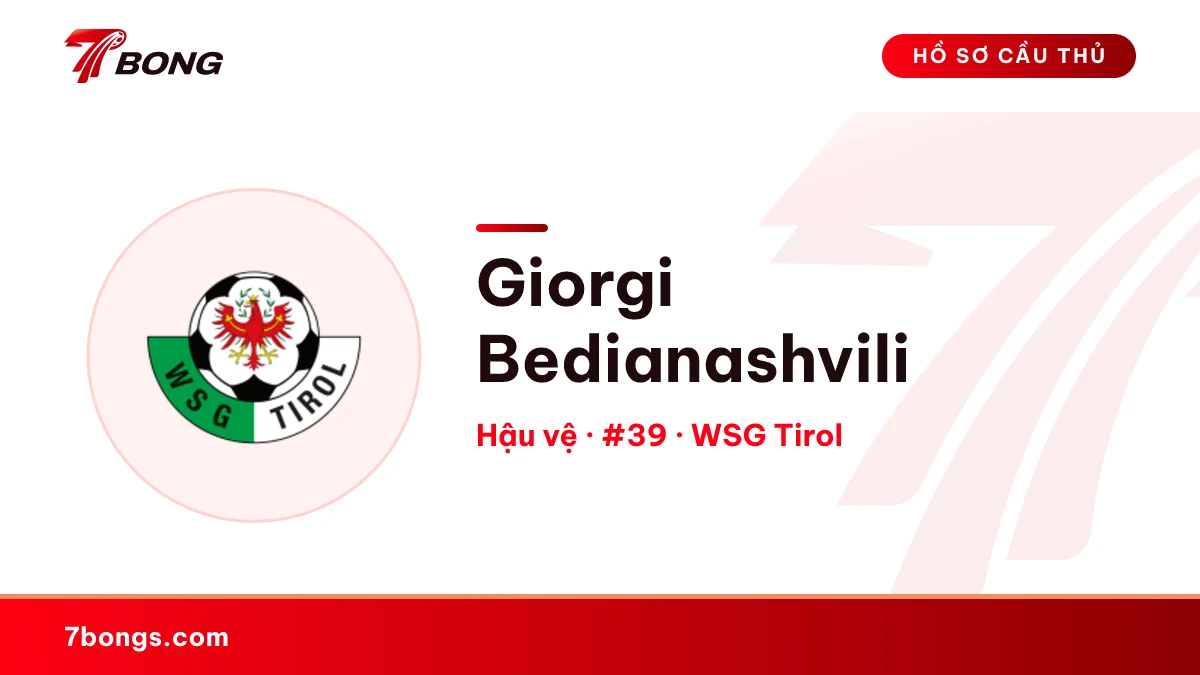 Giorgi Bedianashvili — WSG Tirol