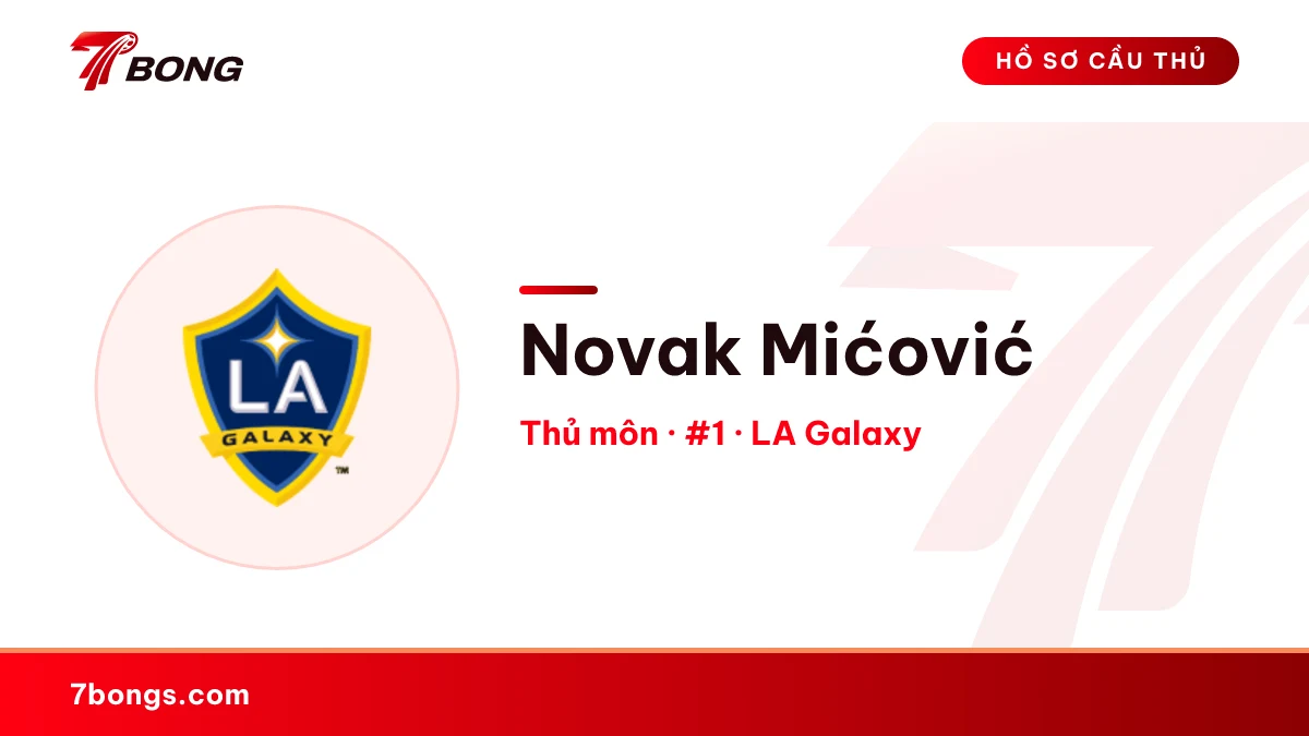 Novak Mićović — LA Galaxy