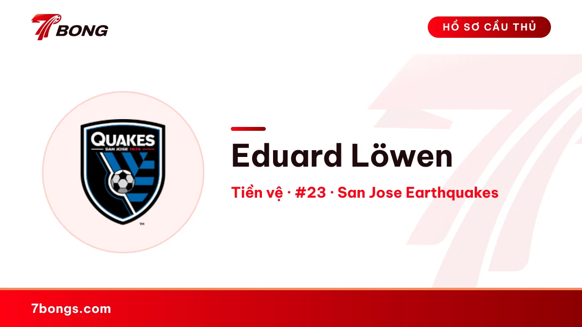 Eduard Löwen — San Jose Earthquakes