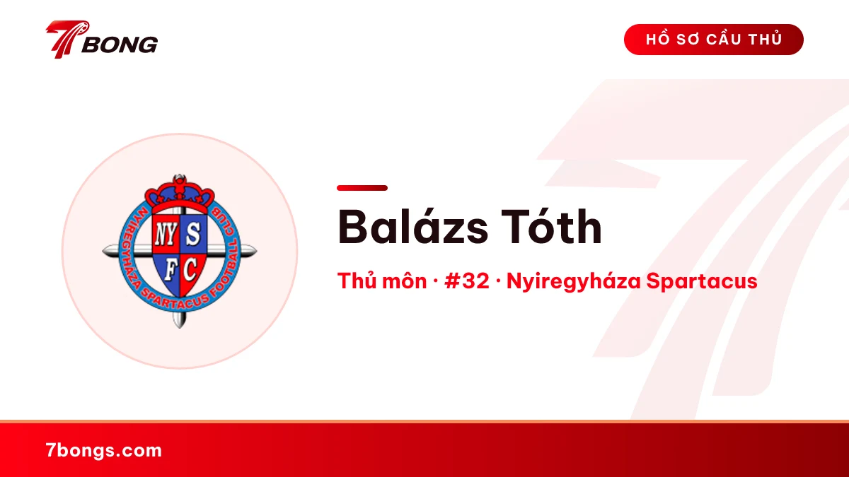 Balázs Tóth — Nyiregyháza Spartacus