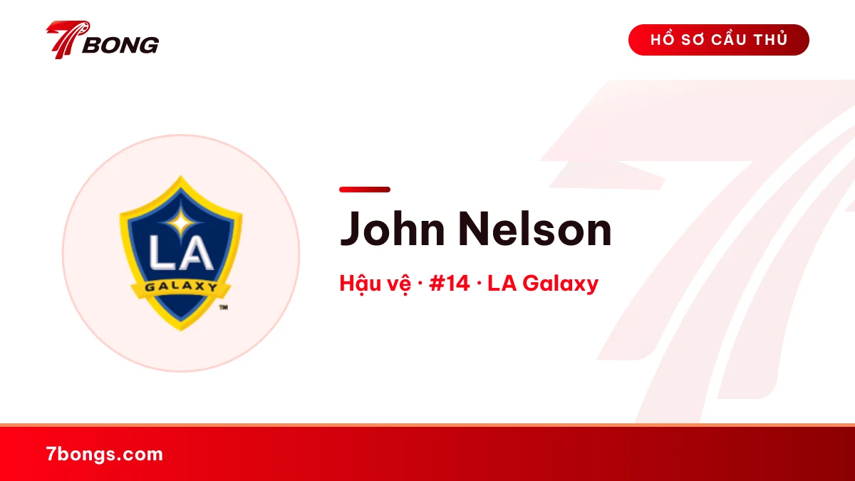 John Nelson — LA Galaxy