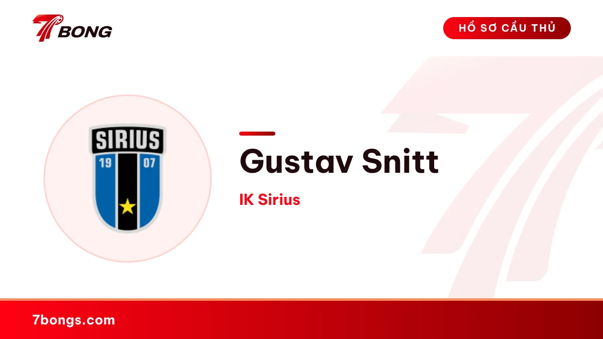 Gustav Snitt — IK Sirius