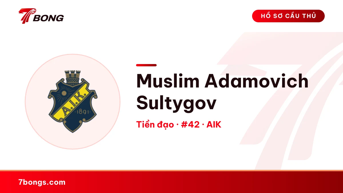 Muslim Adamovich Sultygov — AIK