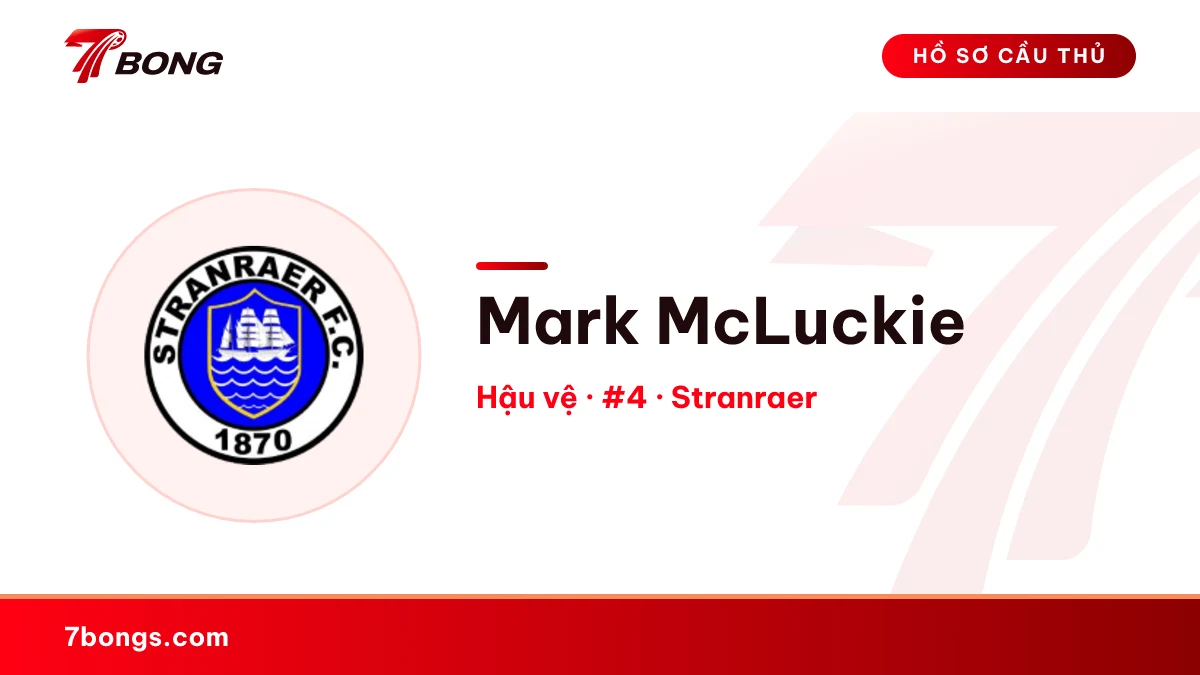 Mark McLuckie — Stranraer