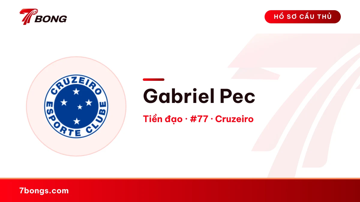 Gabriel Pec — Cruzeiro