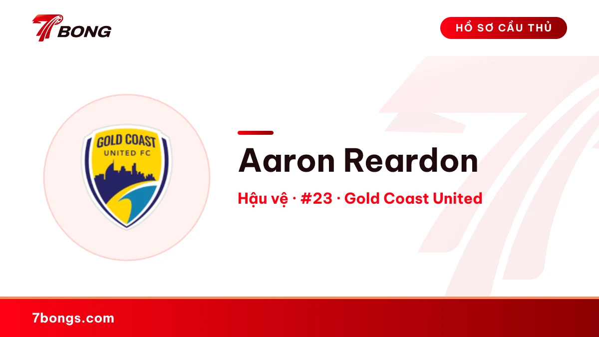 Aaron Reardon — Gold Coast United