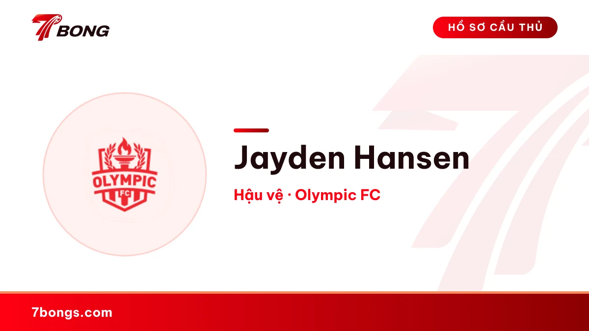 Jayden  Hansen  — Olympic FC