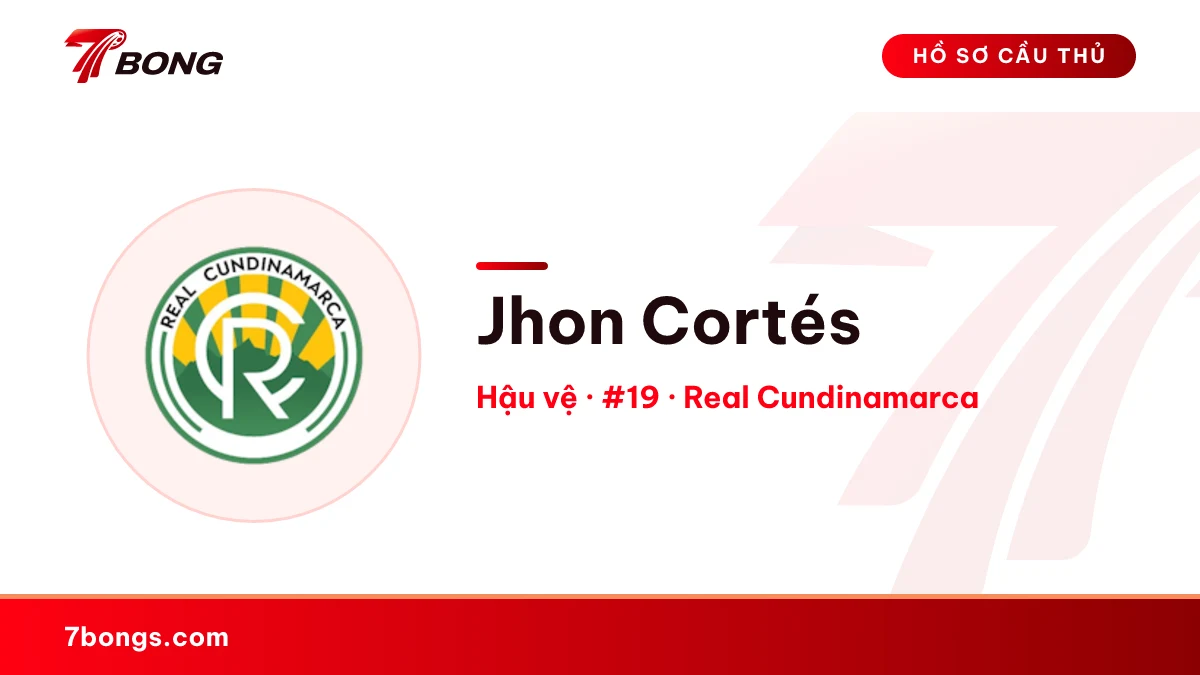 Jhon Cortés — Real Cundinamarca