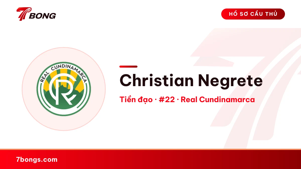 Christian Negrete — Real Cundinamarca