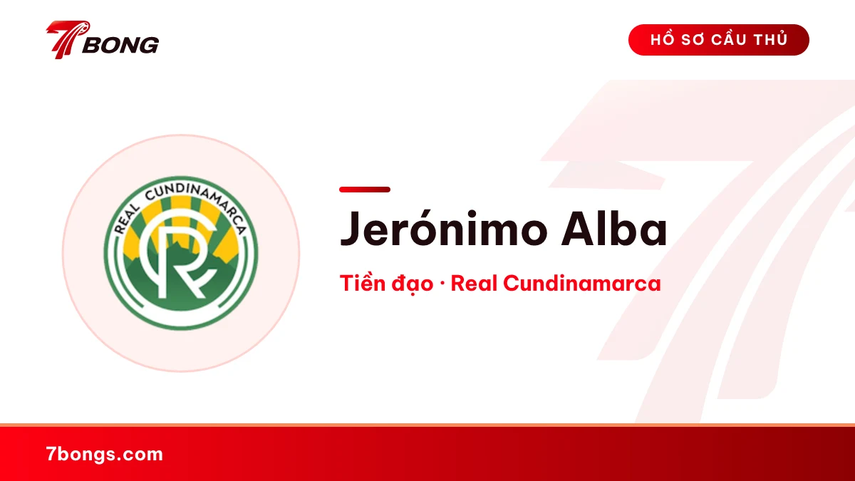 Jerónimo Alba — Real Cundinamarca