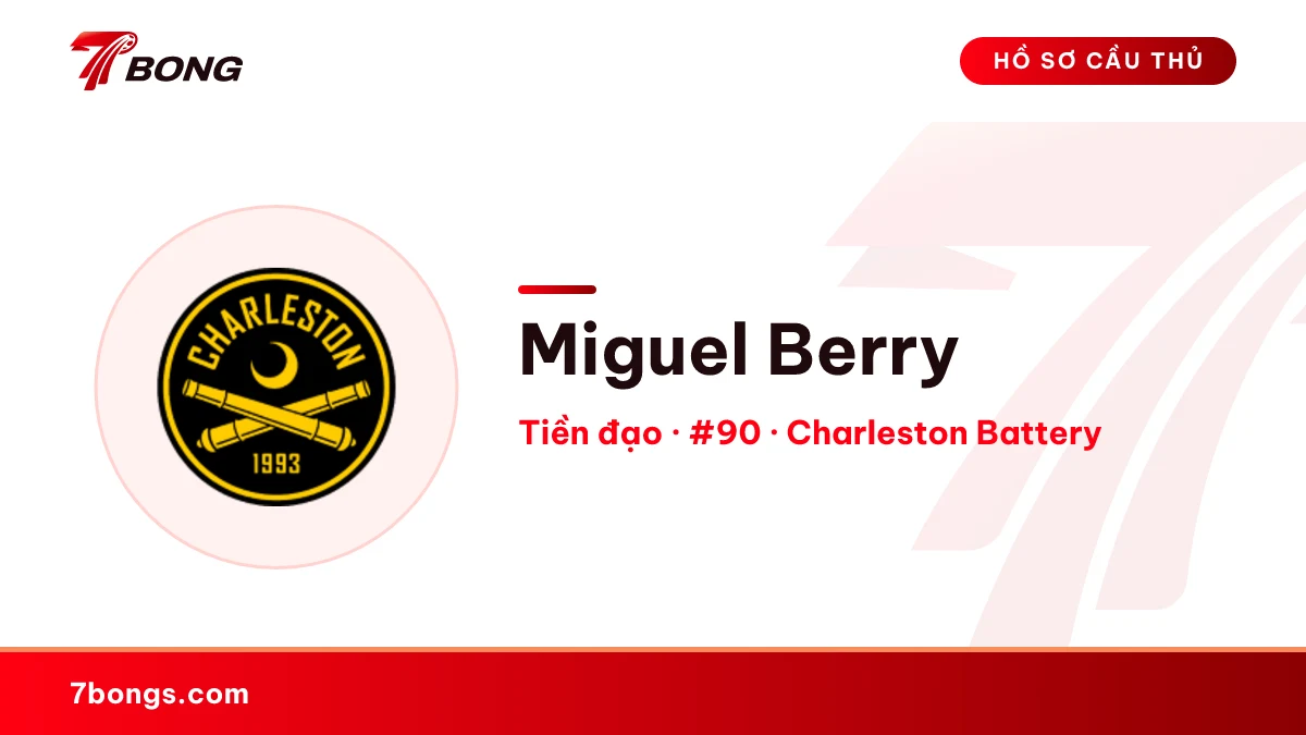 Miguel Berry — Charleston Battery