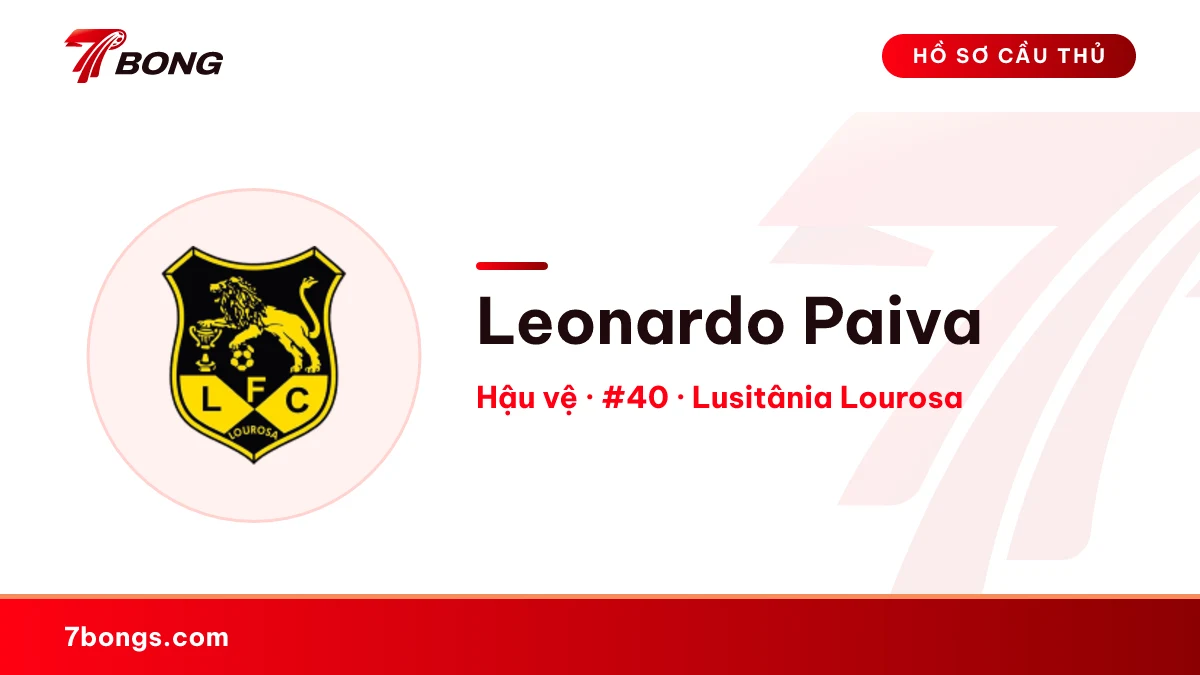 Leonardo Paiva — Lusitânia Lourosa