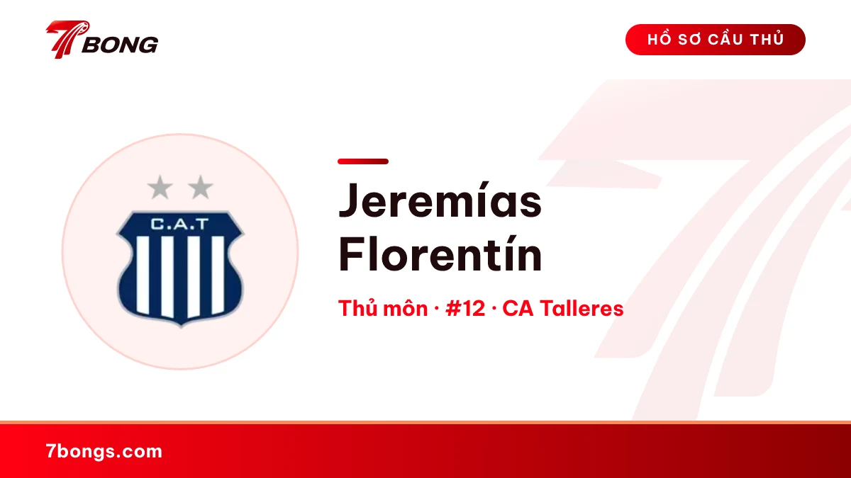 Jeremías Florentín — CA Talleres