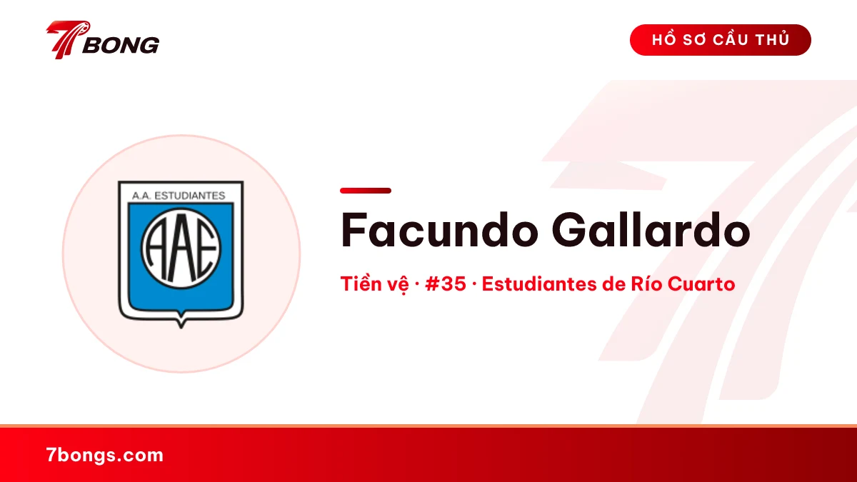 Facundo Gallardo — Estudiantes de Río Cuarto