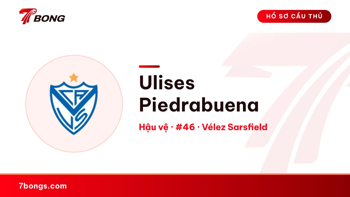 Ulises Piedrabuena — Vélez Sarsfield