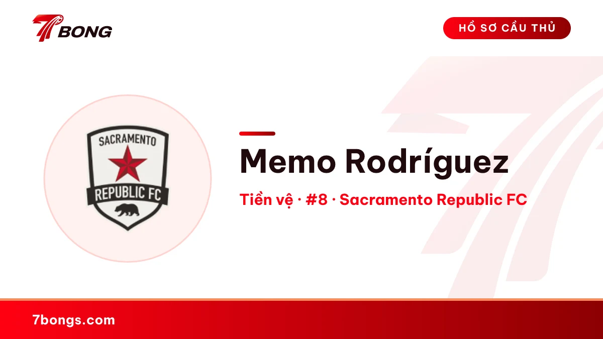 Memo Rodríguez — Sacramento Republic FC