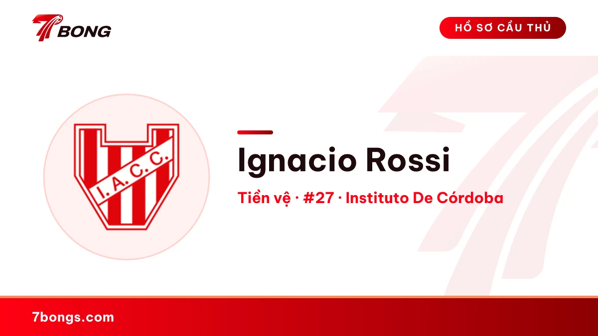 Ignacio Rossi — Instituto De Córdoba