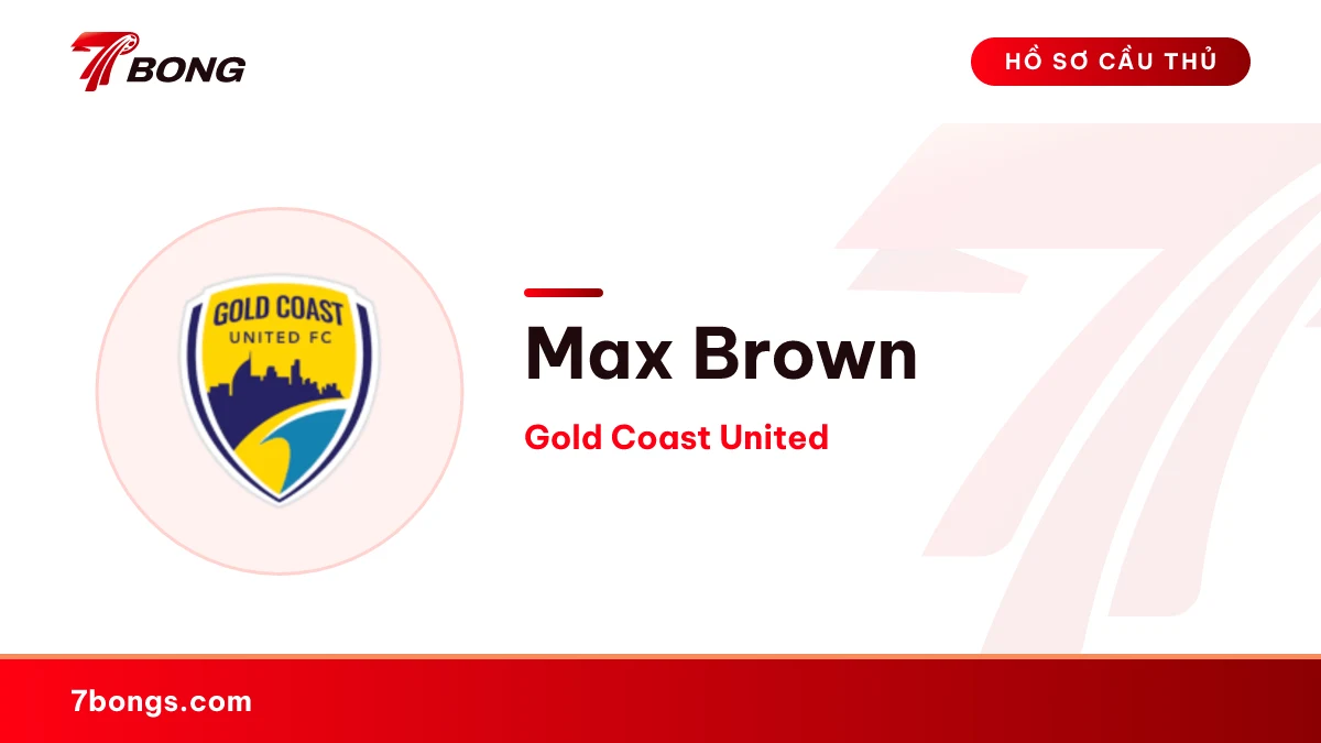 Max Brown — Gold Coast United