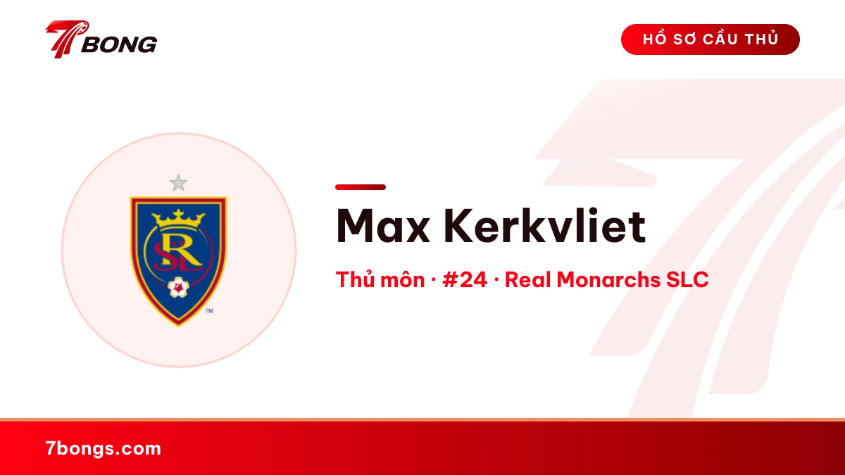 Max Kerkvliet — Real Monarchs SLC