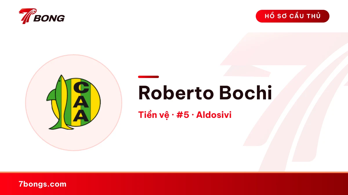 Roberto Bochi — Aldosivi