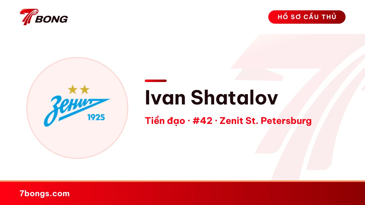 Ivan Shatalov — Zenit St. Petersburg