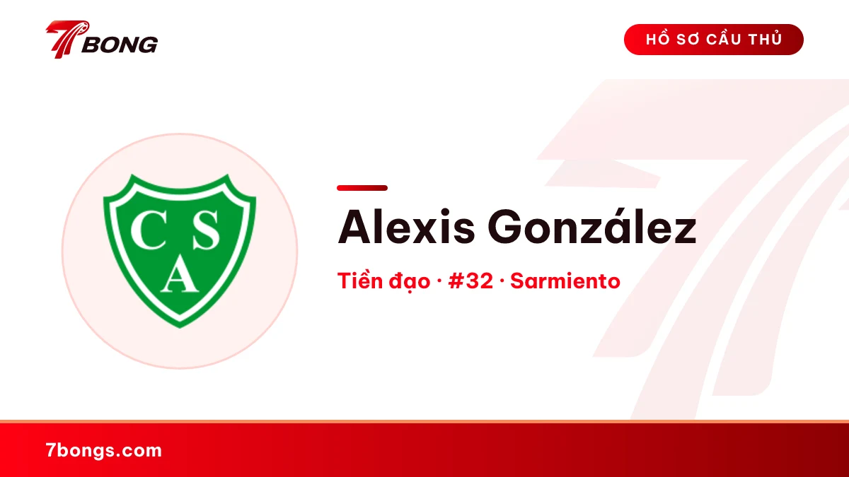 Alexis González — Sarmiento