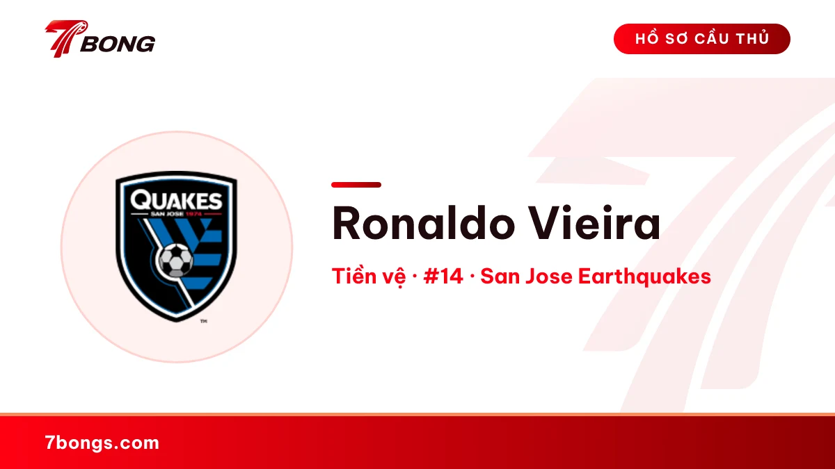 Ronaldo Vieira — San Jose Earthquakes
