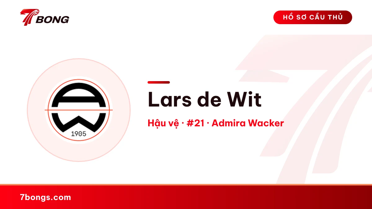 Lars de Wit — Admira Wacker