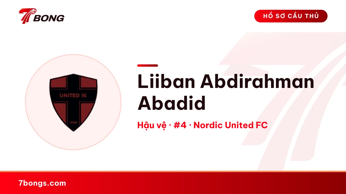 Liiban Abdirahman Abadid — Nordic United FC