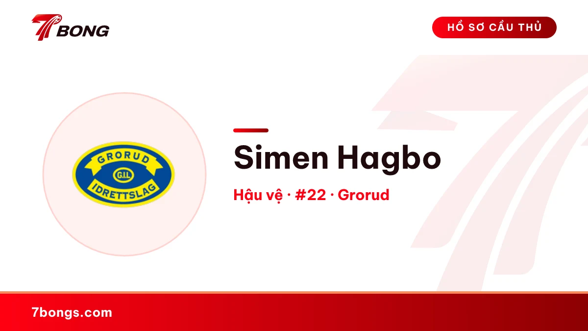 Simen Hagbo — Grorud