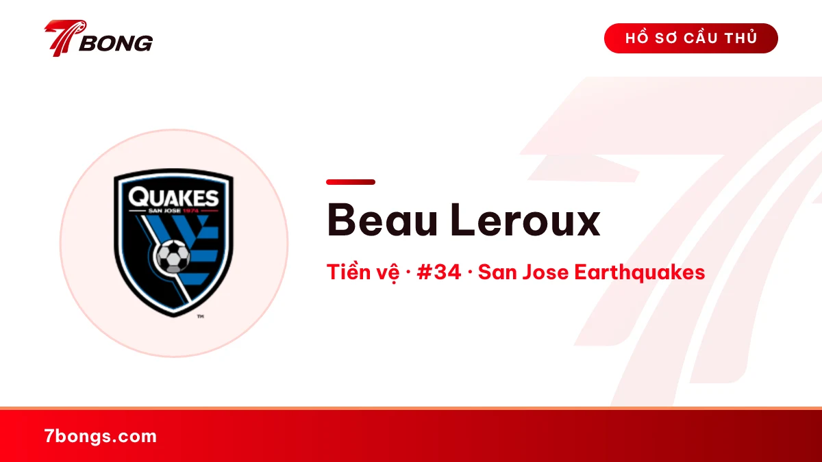 Beau Leroux — San Jose Earthquakes