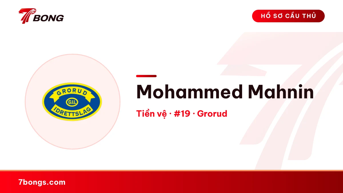 Mohammed Mahnin — Grorud