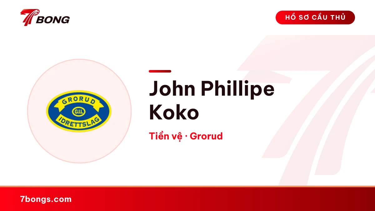 John Phillipe Koko — Grorud