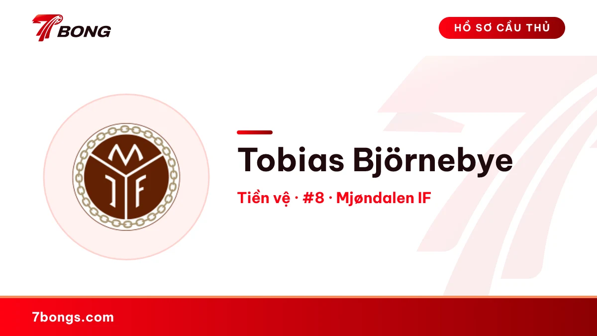 Tobias Björnebye — Mjøndalen IF
