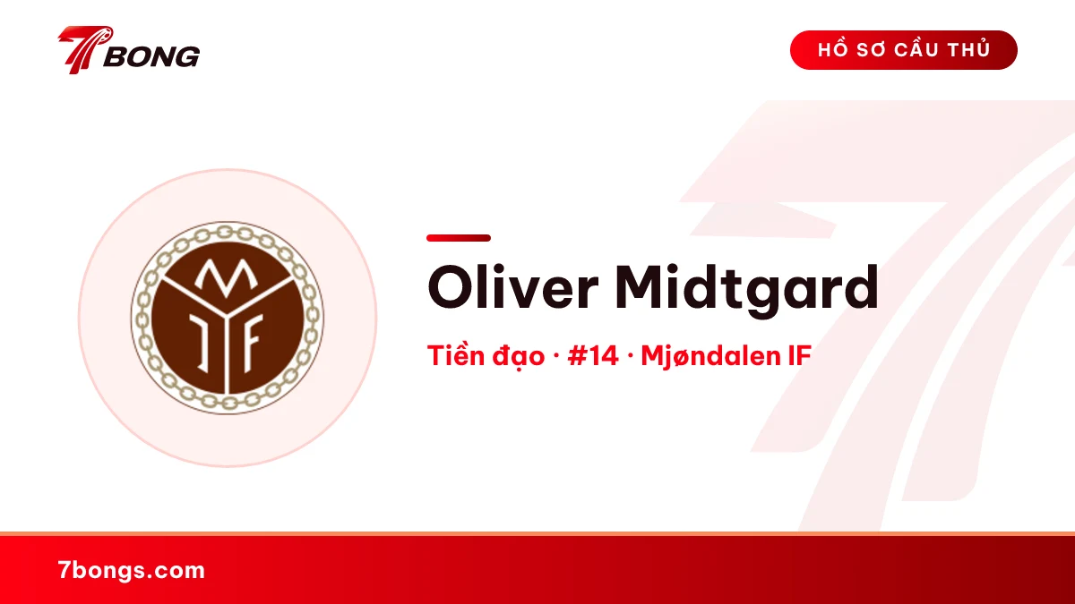 Oliver Midtgard — Mjøndalen IF