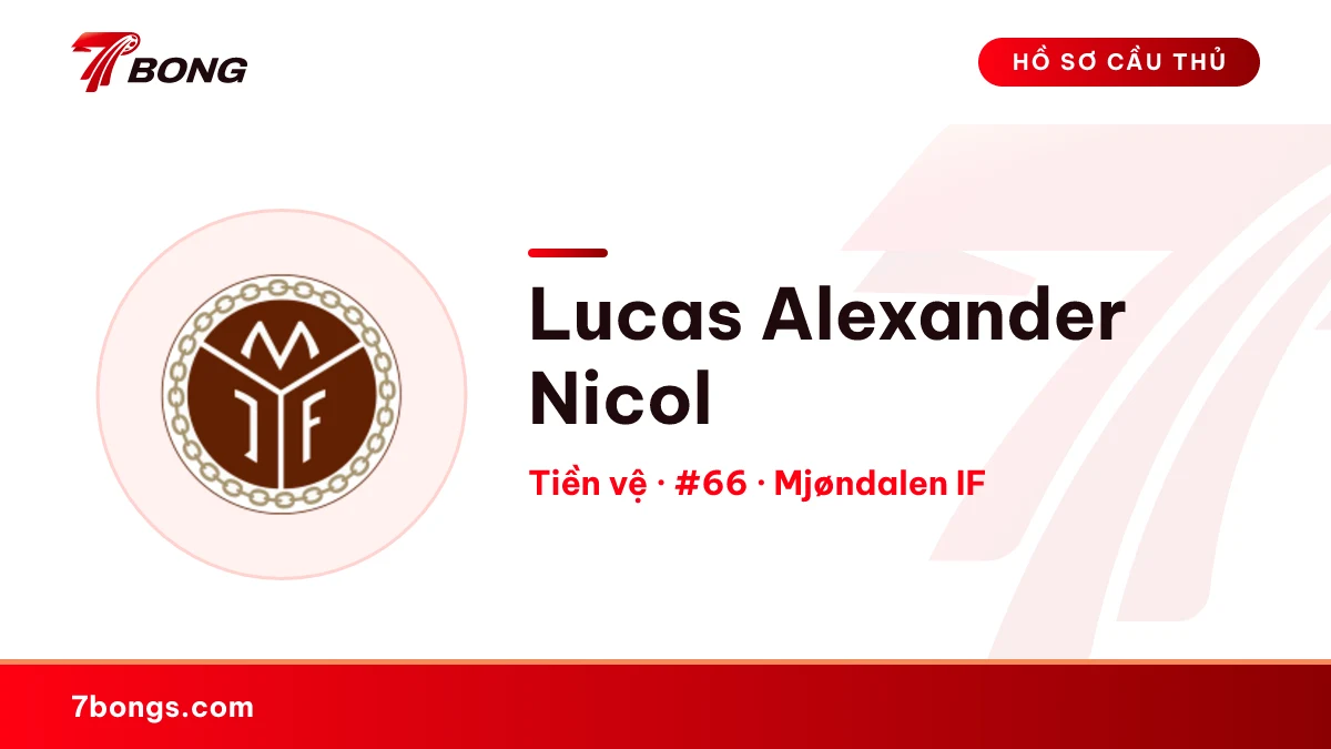 Lucas Alexander Nicol — Mjøndalen IF