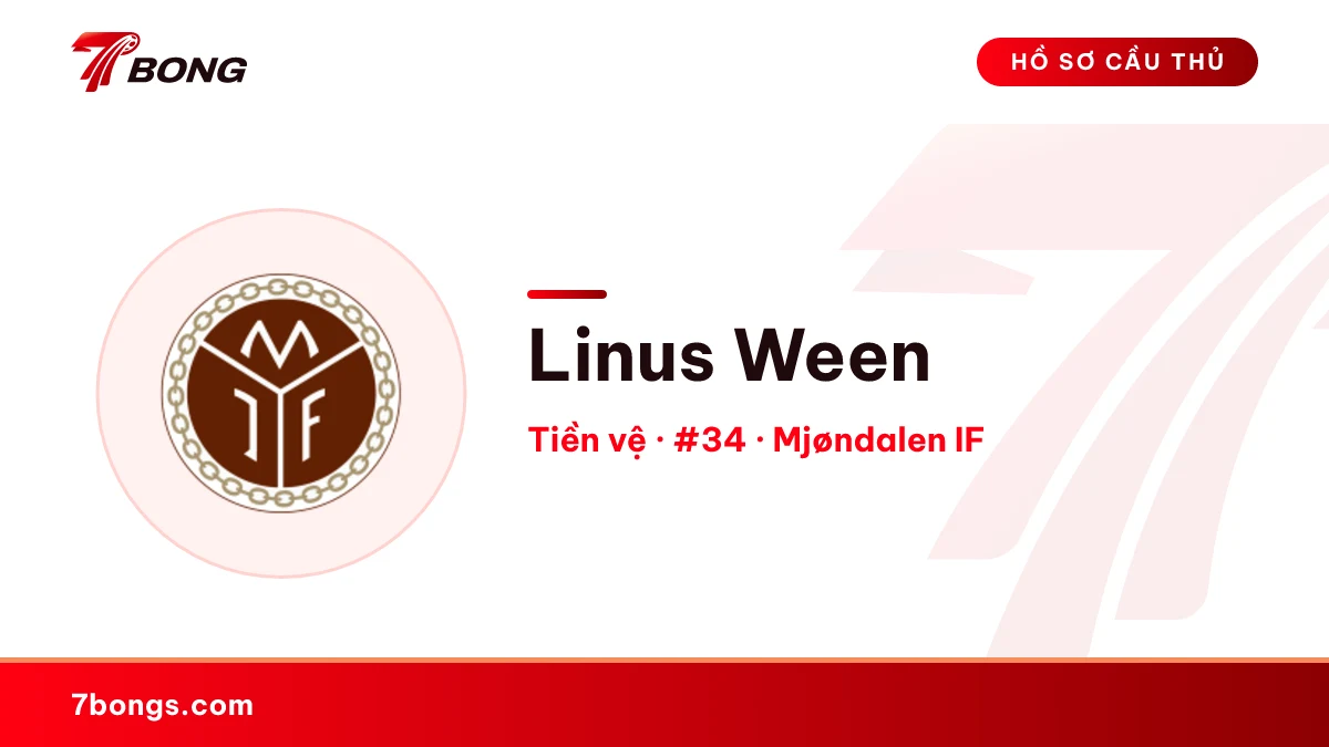 Linus Ween — Mjøndalen IF