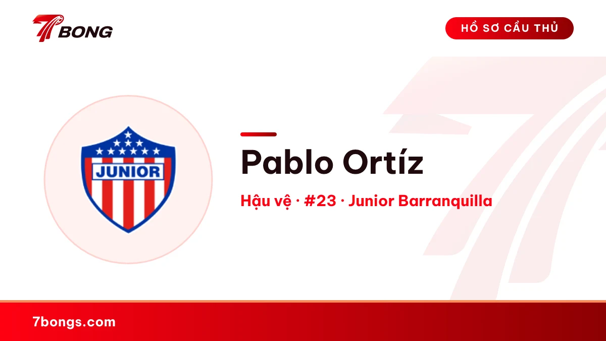 Pablo Ortíz — Junior Barranquilla