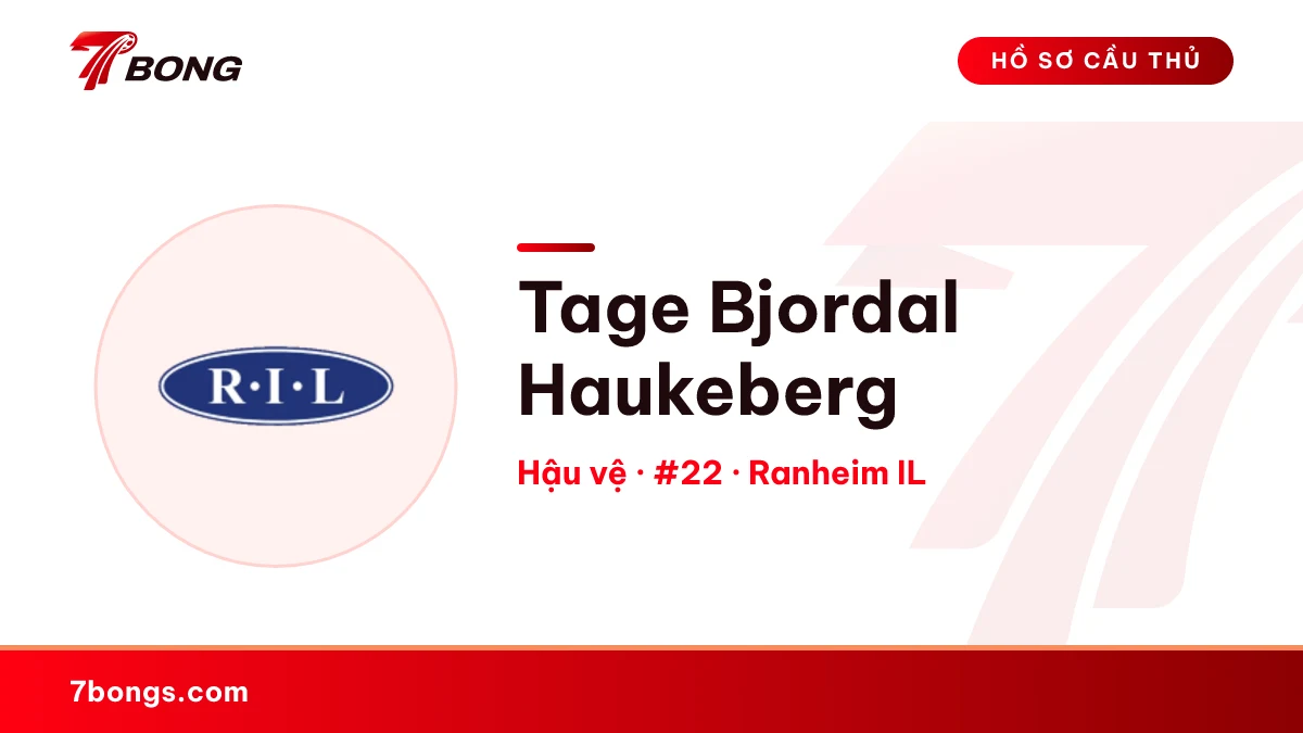 Tage Bjordal Haukeberg — Ranheim IL