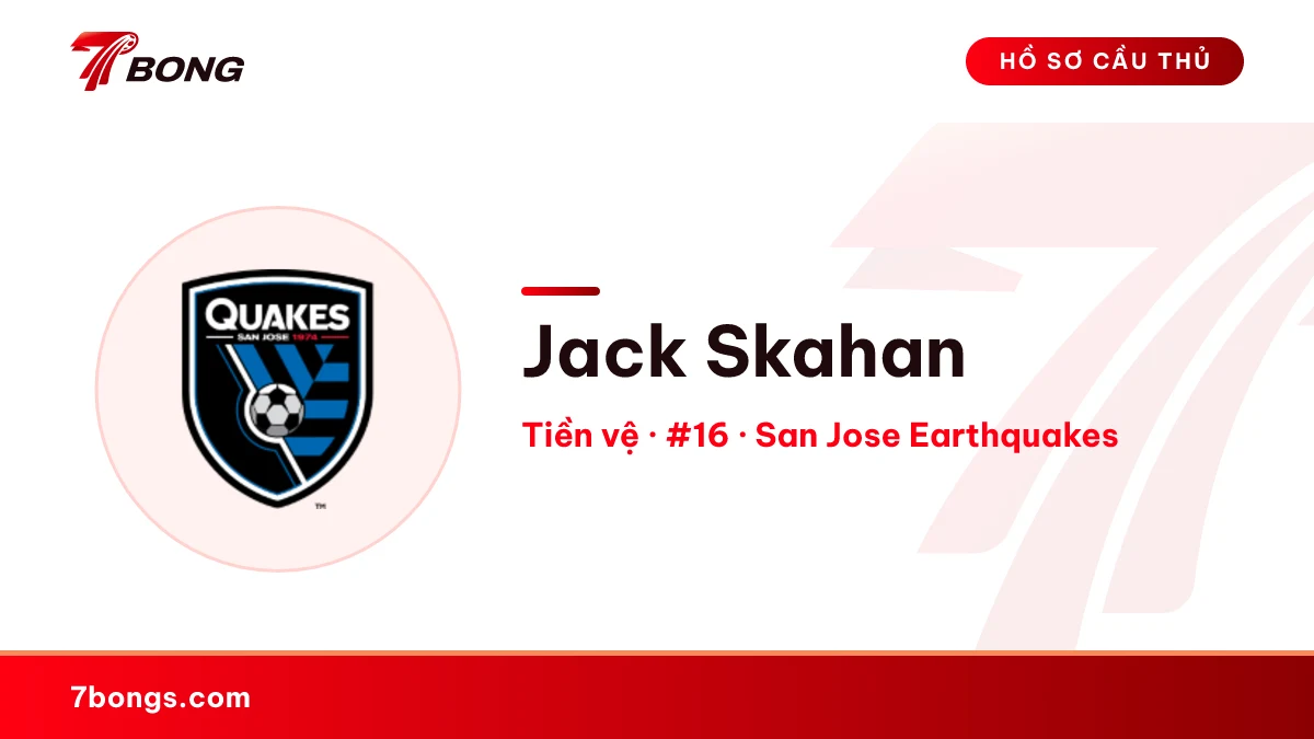 Jack Skahan — San Jose Earthquakes