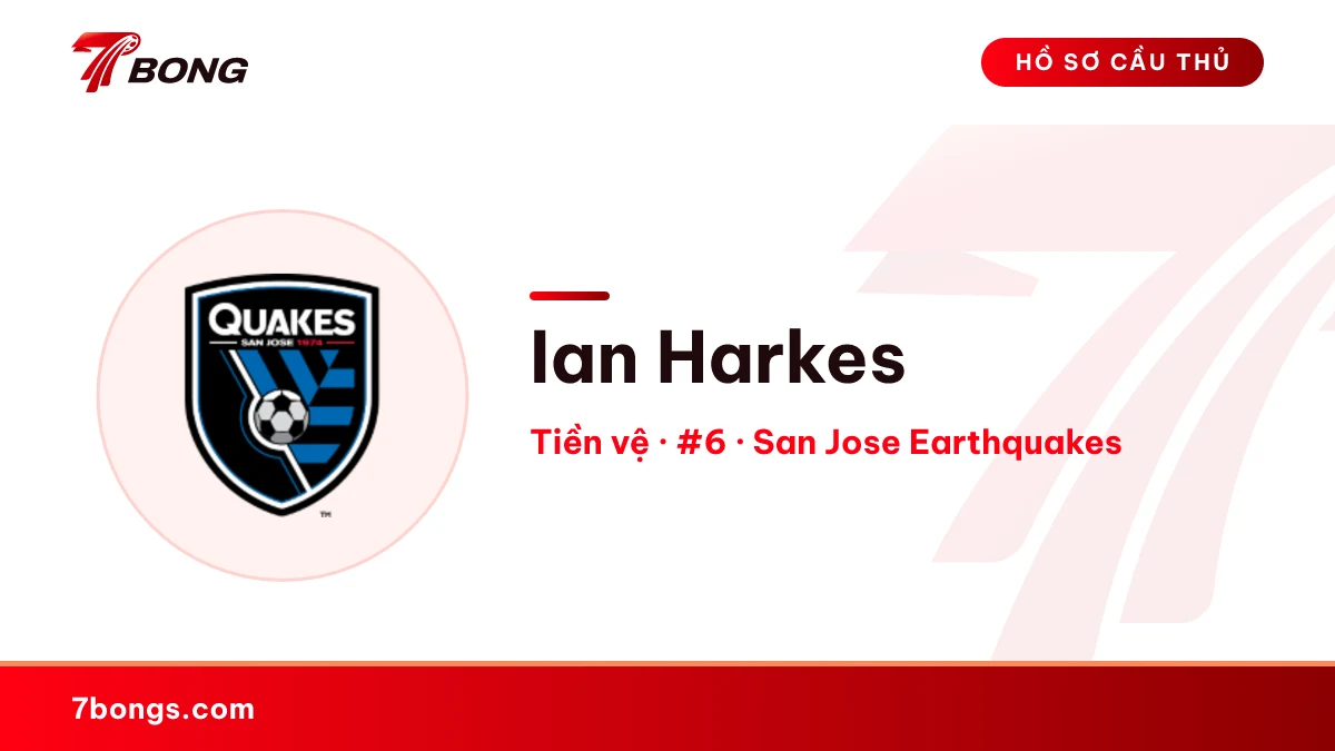 Ian Harkes — San Jose Earthquakes