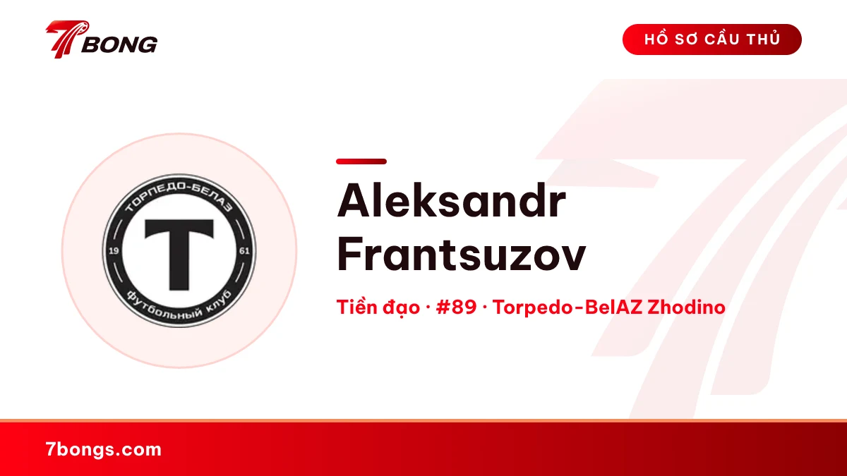Aleksandr Frantsuzov — Torpedo-BelAZ Zhodino