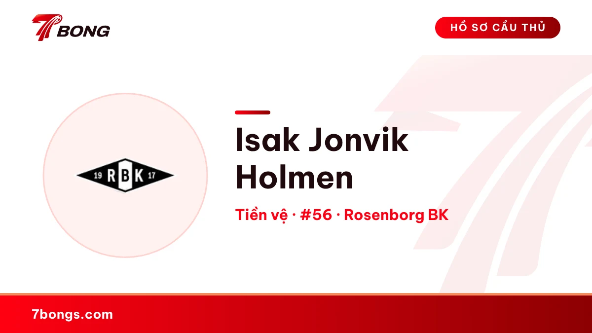 Isak Jonvik Holmen — Rosenborg BK