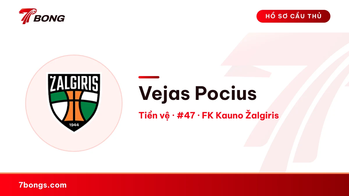 Vejas Pocius — FK Kauno Žalgiris