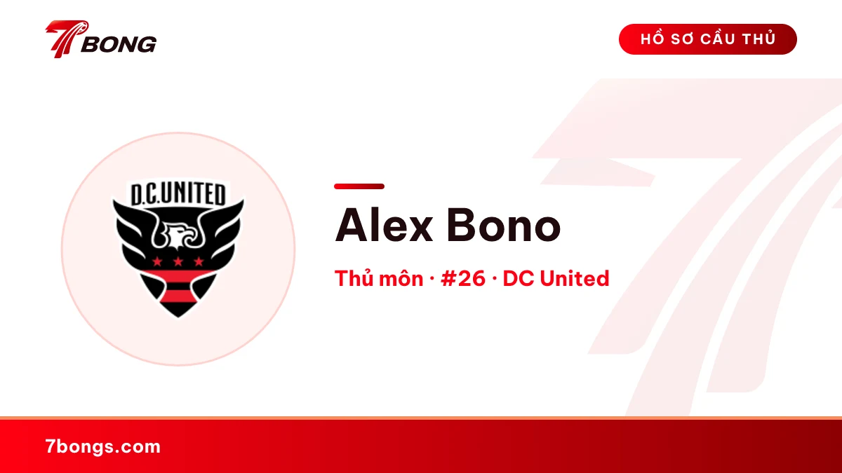 Alex Bono — DC United